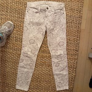 Current Eliot patterned denim